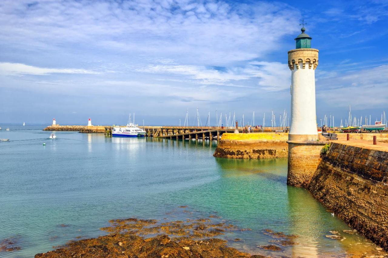 Le Phare Ouest - 80 M De La Mer - Vue Ocean Sur Le Balcon - Entierement Renove - Internet Haut Debit - Nouveau Ploemeur Buitenkant foto